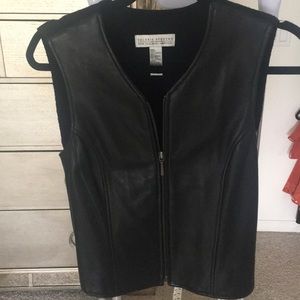 Genuine Lambskin Sweater Vest